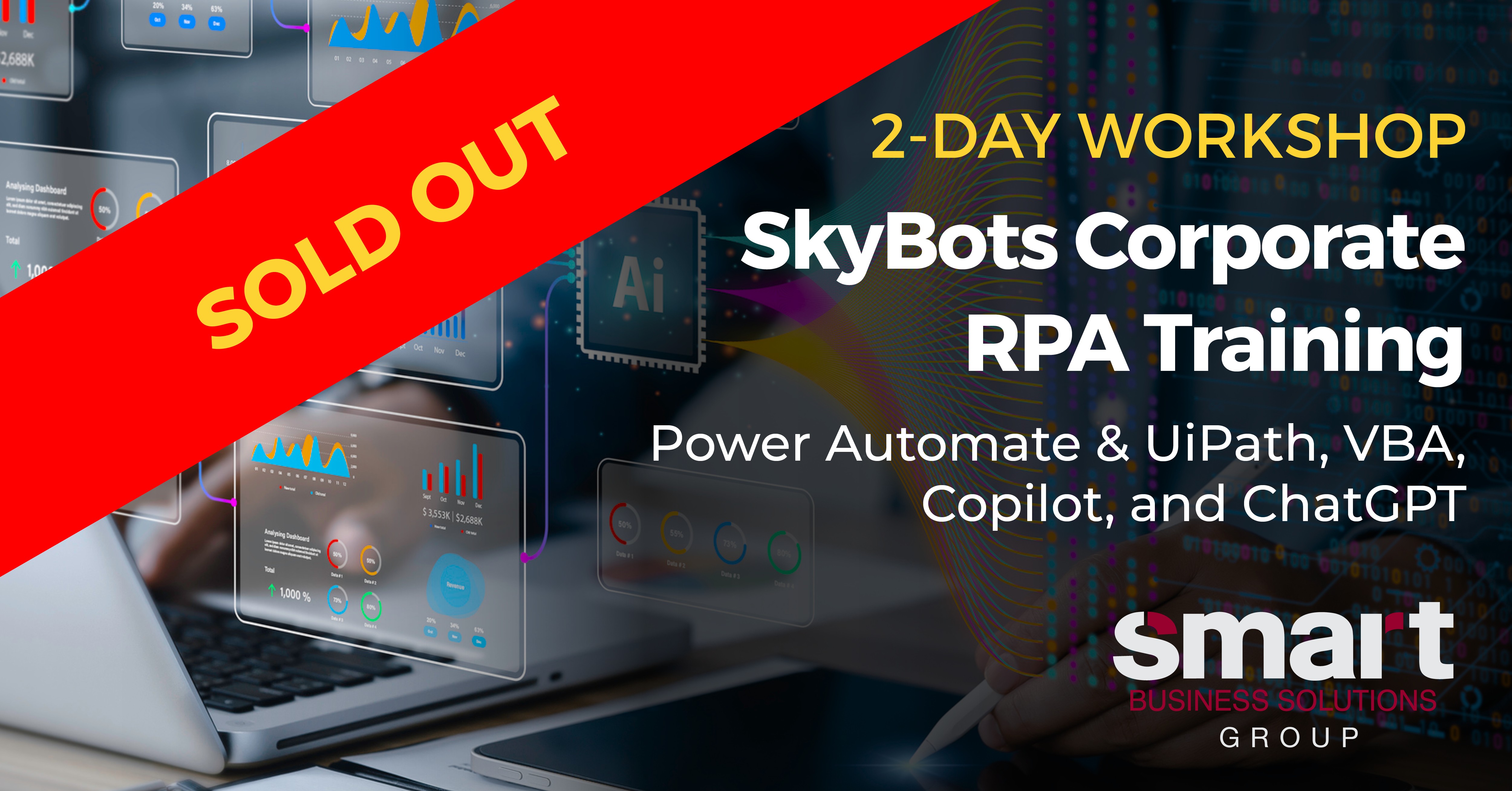 SOLD OUT Skybots: RPA & A.I Training Course SYDNEY