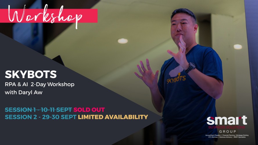 Skybots: RPA & A.I - 2-Days Training Course: MORNINGTON